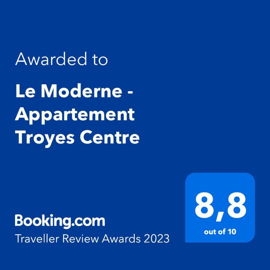 Le Moderne - Appartement Troyes Centre Exteriér fotografie